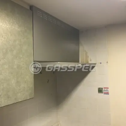 施工後のレンジフード（リンナイ LGR-3R-AP901SV）