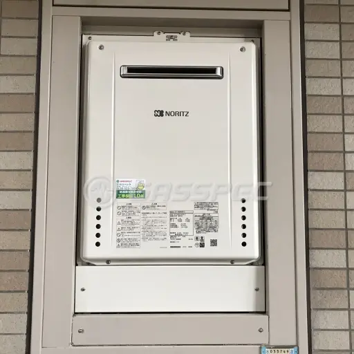 交換後の給湯器（ノーリツ GT-2460AWX-2 BL）