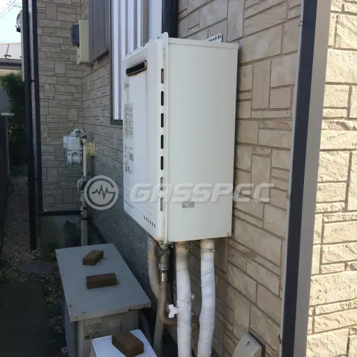 交換前の給湯器（ノーリツ GT-2428SAWX）