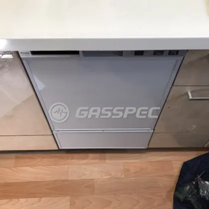 施工後のビルトイン食洗機（リンナイ RSW-F402C-SV）