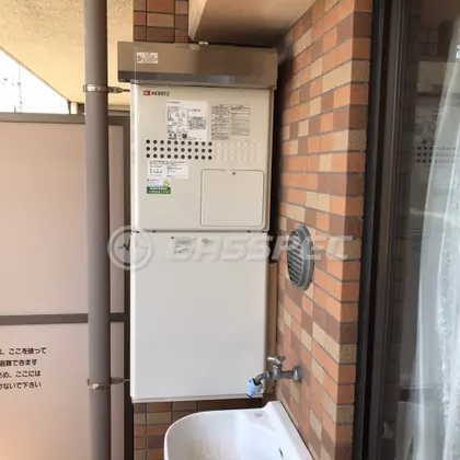 施工後の暖房熱源機（ノーリツ GTH-2445SAWX3H-1 BL）