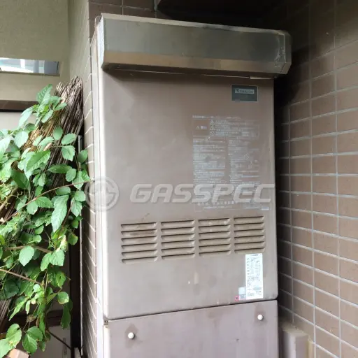 交換前の給湯器（ナショナル（松下） AT-245RA-S-F）