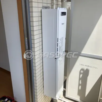 施工後の給湯器（リンナイ RUX-SA1616W-E）
