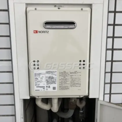 施工後の給湯器（ノーリツ GQ-1639WS-1）