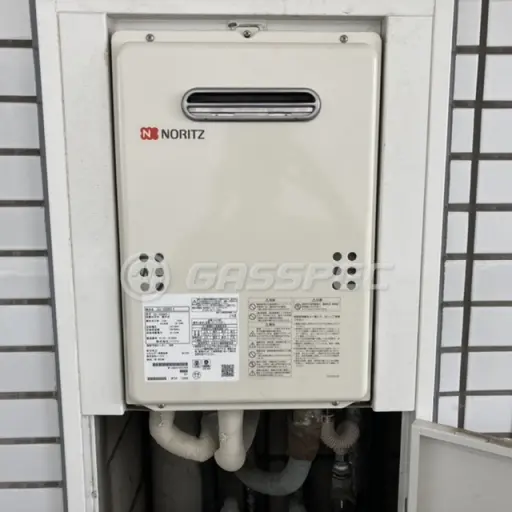 交換後の給湯器（ノーリツ GQ-1639WS-1）