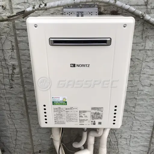 交換後の給湯器（ノーリツ GT-2460AWX-2 BL）