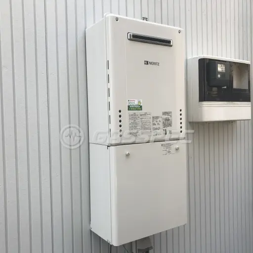 交換後の給湯器（ノーリツ GT-2460SAWX-2 BL）