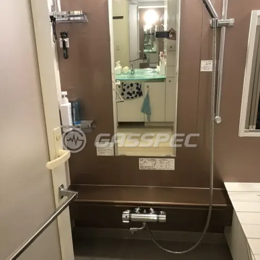 交換前の水栓・蛇口（三栄 SK185BCSC-S77MO7-NV）