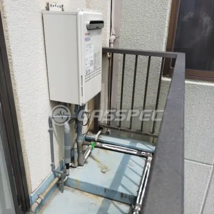 施工後の給湯器（ノーリツ GQ-C2032WX BL）