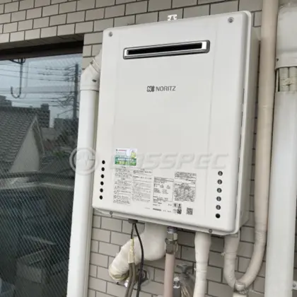 施工後の給湯器（ノーリツ GT-2460AWX-2 BL）