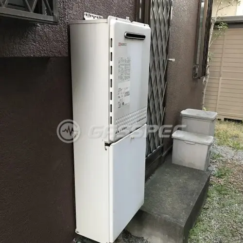 交換前の給湯器（ノーリツ GT-2450AWX）