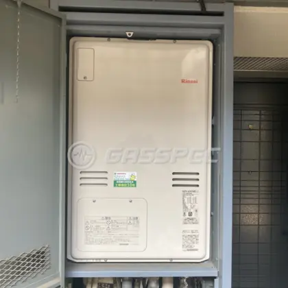 施工後の給湯器（リンナイ RUFH-A2400AB2-3）