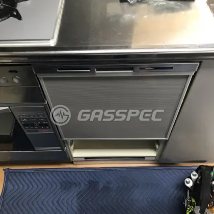 施工後のビルトイン食洗機（パナソニック NP-45MS9S）