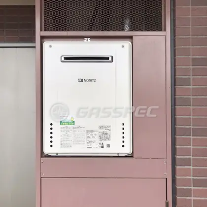 施工後の給湯器（ノーリツ GT-2460AWX-2 BL）
