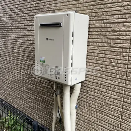 施工後の給湯器（ノーリツ GT-2060SAWX-2 BL）