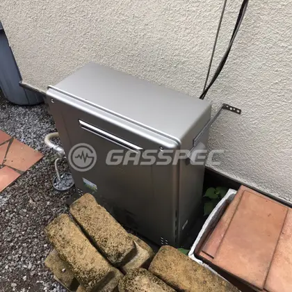 施工後の給湯器（ノーリツ GT-C2462ARX-2 BL）