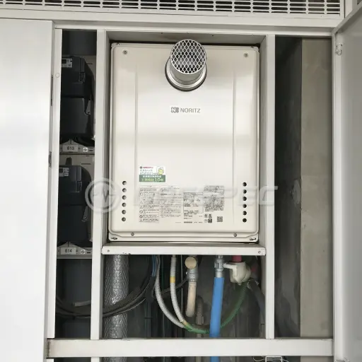 交換後の給湯器（ノーリツ GT-2460SAWX-T-2 BL）