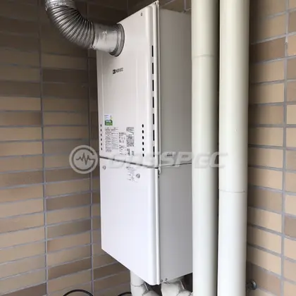 施工後の給湯器（ノーリツ GT-1660SAWX-T-2 BL）