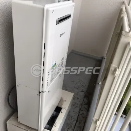 施工後の給湯器（ノーリツ GT-2460AWX-2 BL）