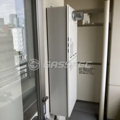 施工後の給湯器（リンナイ RUF-A1605SAT(B)）