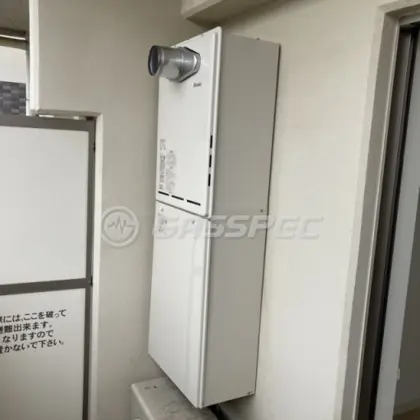 施工後の給湯器（リンナイ RUF-A1605SAT(B)）