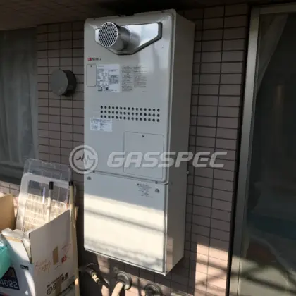 施工後の暖房熱源機（ノーリツ GTH-2444AWX3H-T-1 BL）