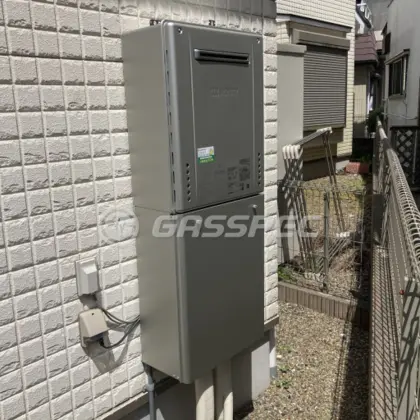 施工後の給湯器（ノーリツ GT-C2462SAWX-2 BL）