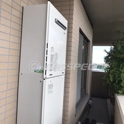 施工後の給湯器（リンナイ RUF-A2405AW(B)）