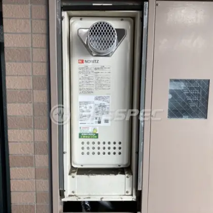 施工後の給湯器（ノーリツ GT-2053SAWX-T-4 BL）