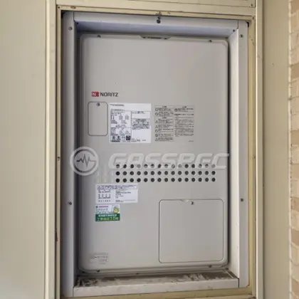 施工後の暖房熱源機（ノーリツ GTH-2444AWX3H-H-1 BL）
