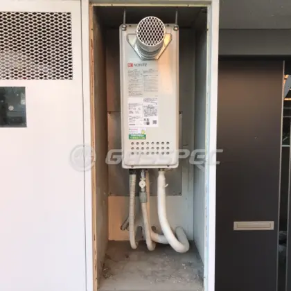 施工後の給湯器（ノーリツ GT-1653SAWX-T-4 BL）