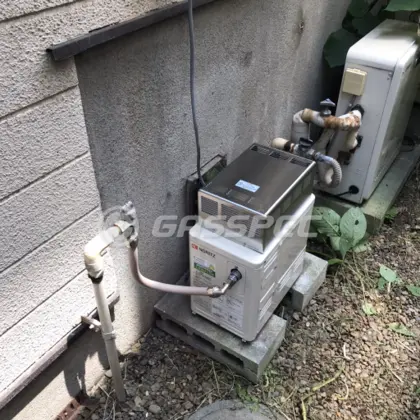 施工後の給湯器（ノーリツ GSY-132D）