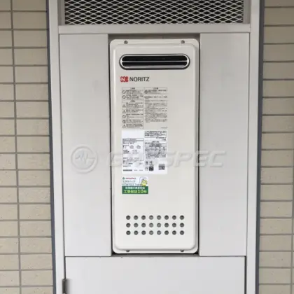 施工後の給湯器（ノーリツ GT-2053AWX-4 BL）