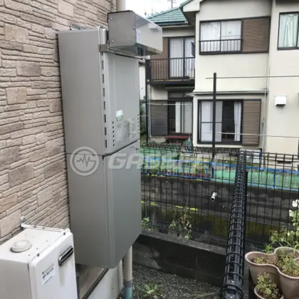 施工後の給湯器（ノーリツ GT-C2462SAWX-2 BL）