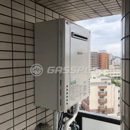 施工後の給湯器（ノーリツ GT-2060SAWX-2 BL）