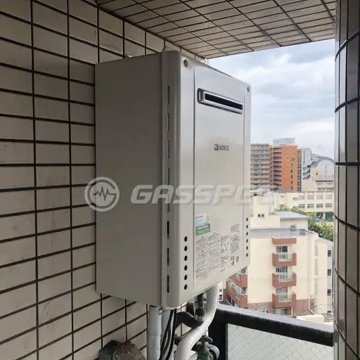 交換後の給湯器（ノーリツ GT-2060SAWX-2 BL）