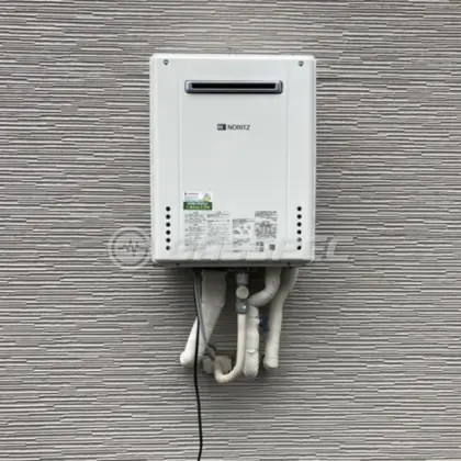 施工後の給湯器（ノーリツ GT-2460SAWX-2 BL）