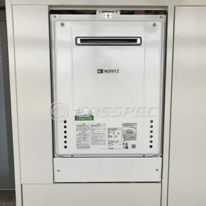 施工後の給湯器（ノーリツ GT-1660SAWX-2 BL）
