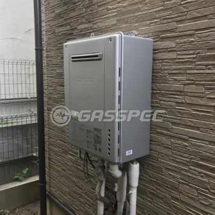 施工後の給湯器（ノーリツ GT-C2462SAWX-2 BL）