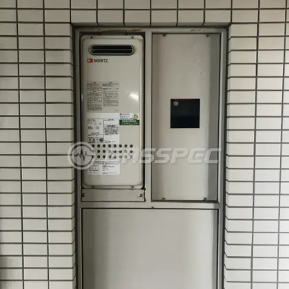 施工後の給湯器（ノーリツ GQ-1628WS BL）