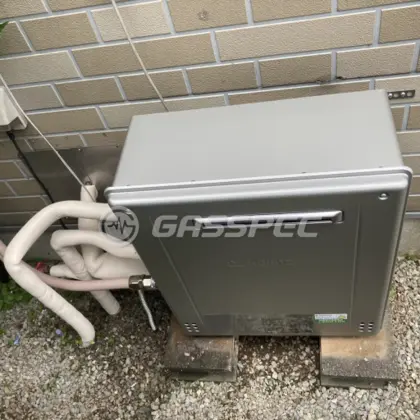 施工後の給湯器（ノーリツ GT-C2062ARX-2 BL）