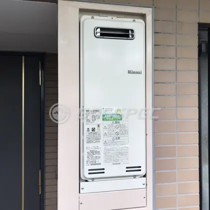施工後の給湯器（リンナイ RUF-SA1615SAW）