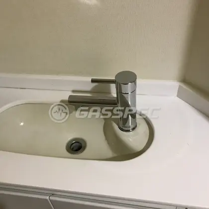 施工後の水栓・蛇口（TOTO TLC11AR）