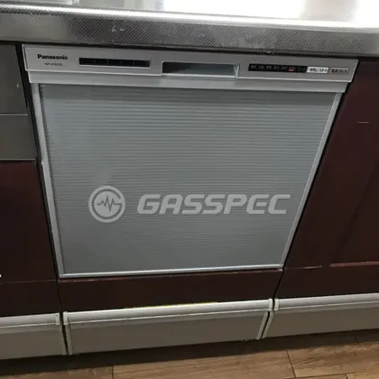 施工後のビルトイン食洗機（パナソニック NP-45RS9S）