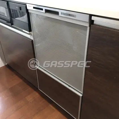 施工後のビルトイン食洗機（パナソニック NP-45MS9S）