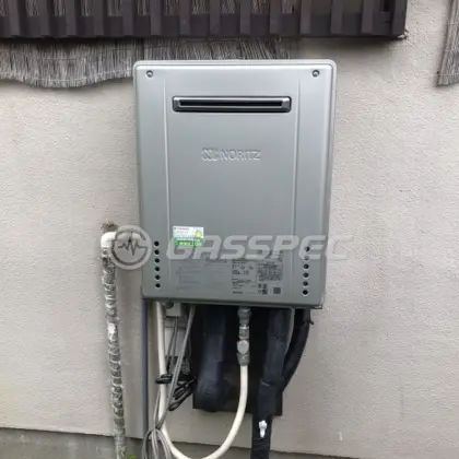 施工後の給湯器（ノーリツ GT-C2462SAWX-2 BL）