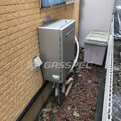 施工後の給湯器（ノーリツ GT-C2462SAWX-2 BL）