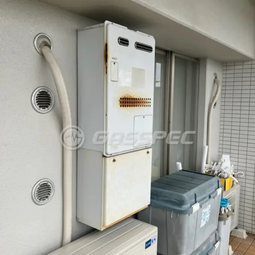 交換前の暖房熱源機（ノーリツ GTH-2434SAWX3H）