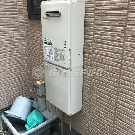 交換後の給湯器（ノーリツ GQ-1639WS-1）