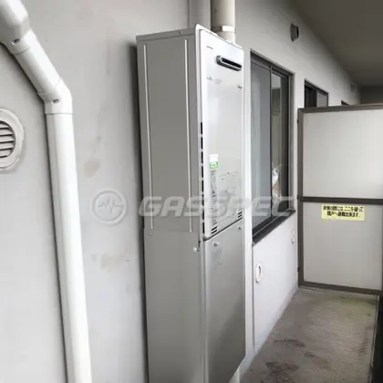 施工後の暖房熱源機（リンナイ RUFH-E2405AW2-1(A)）